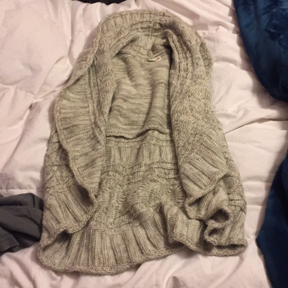 Gray sweater